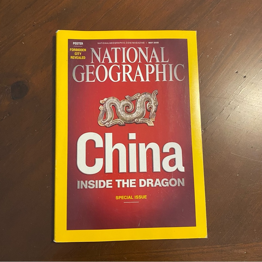 National Geographic Red and Yellow China Edition